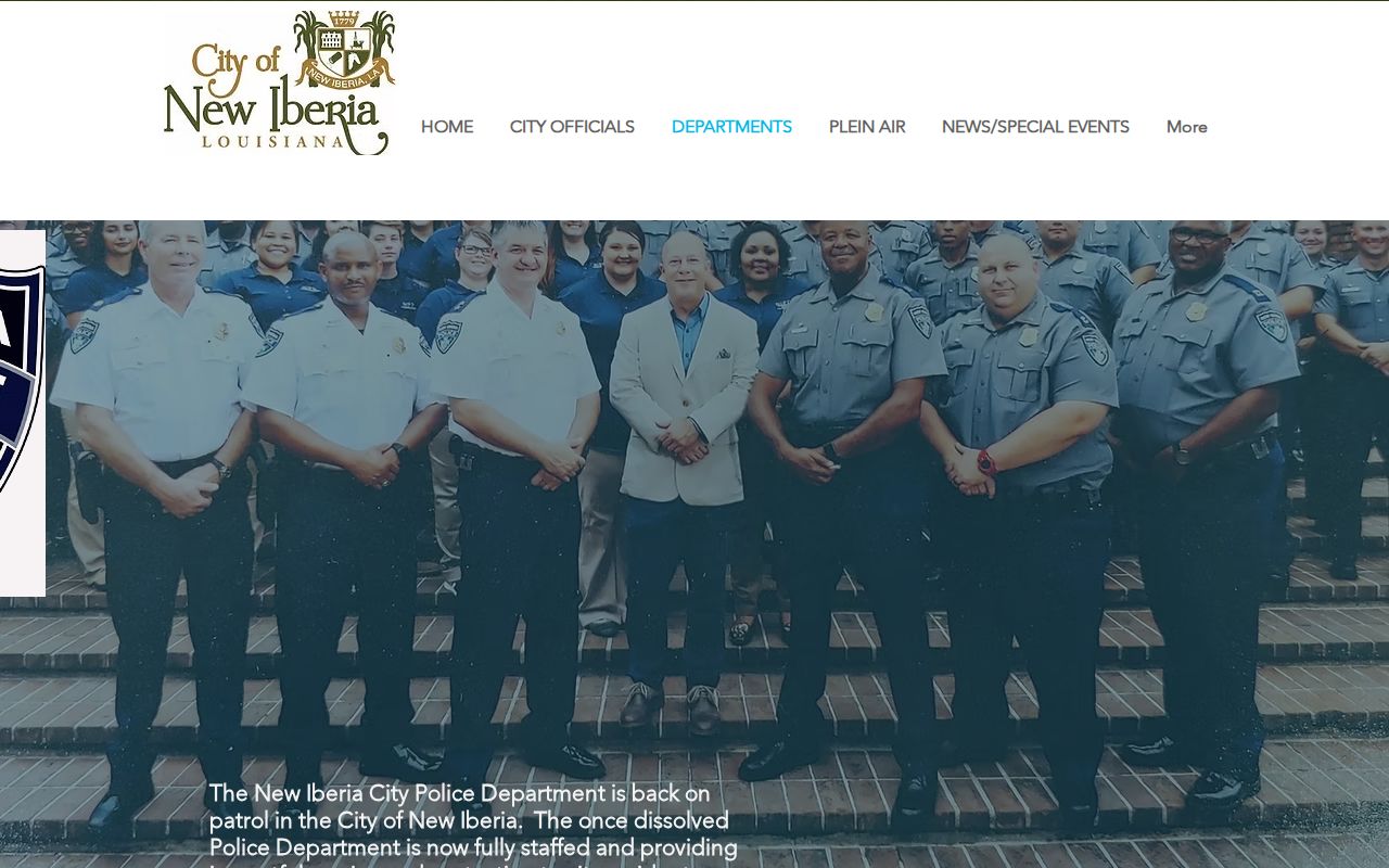 New Iberia warrant records: police department contact page