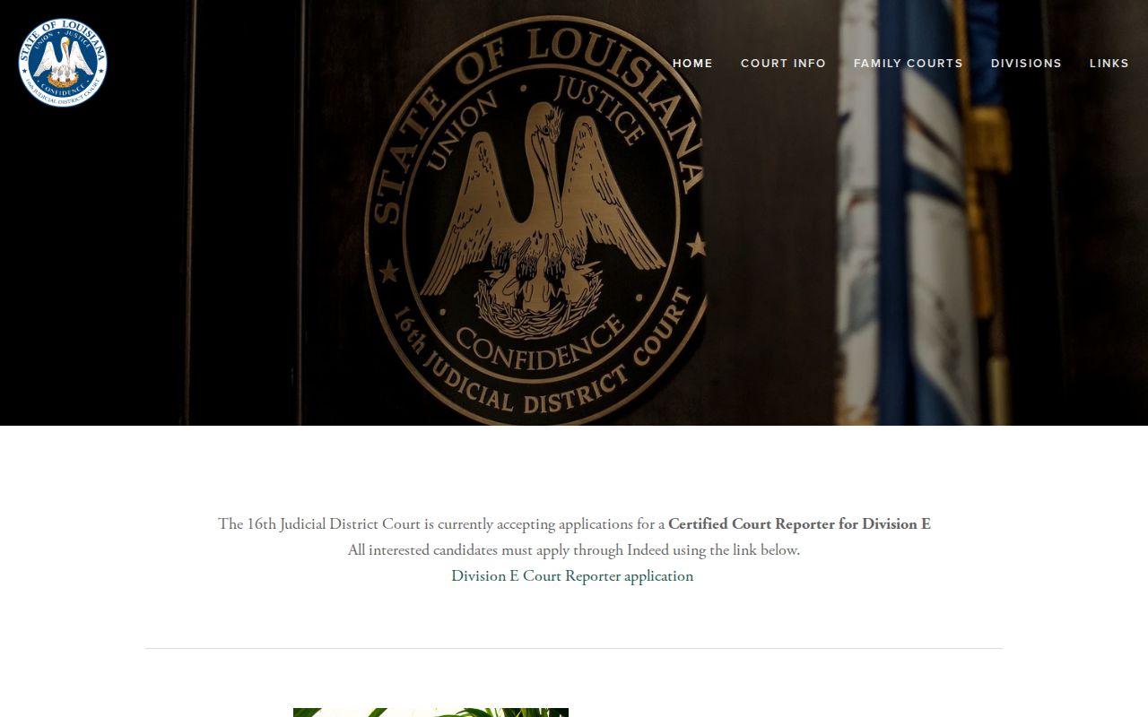 Iberia Parish arrest warrants: 16th Judicial District Court courthouse