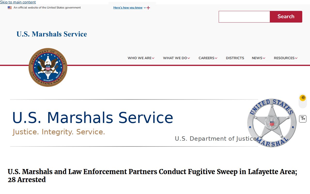 Iberia Parish most wanted: U.S. Marshals regional fugitive program page
